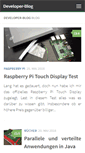Mobile Screenshot of developer-blog.net